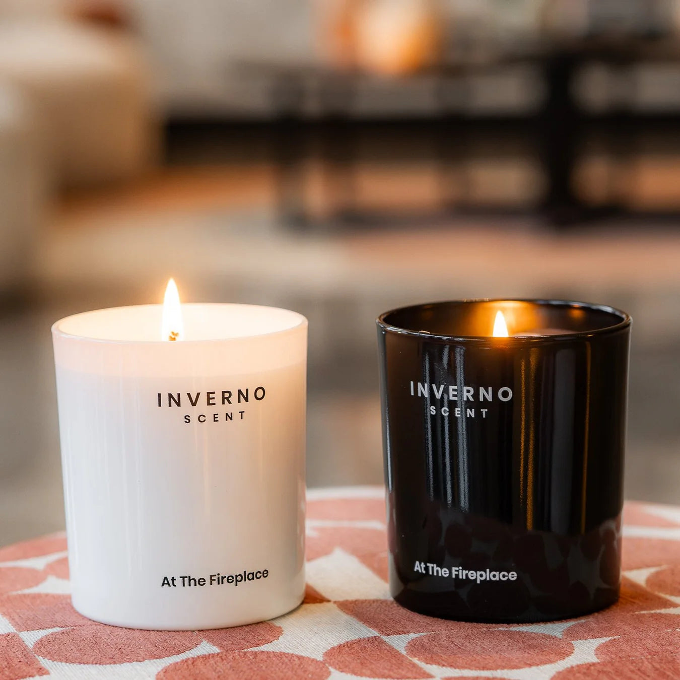 Inverno Scent Luxe Geurkaars At The Fireplace