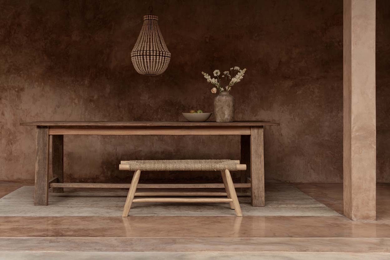 Kroonluchter Teardrop Naturel Medium Bazar Bizar