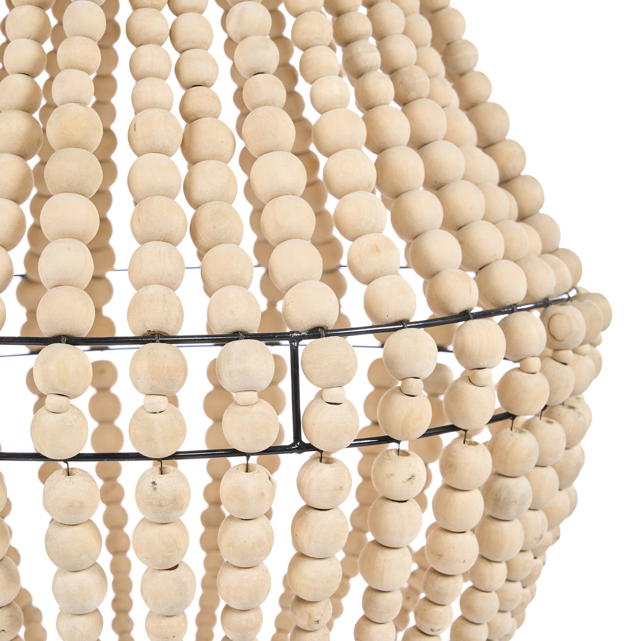 Kroonluchter Teardrop Naturel Medium Bazar Bizar