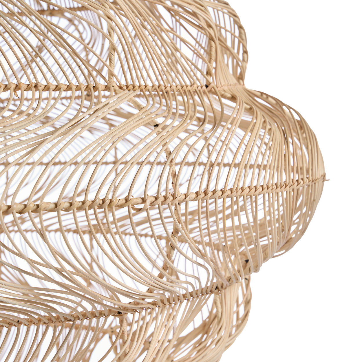 De Aurora Puff Hanglamp - Natuurlijk - XL Bazar Bizar