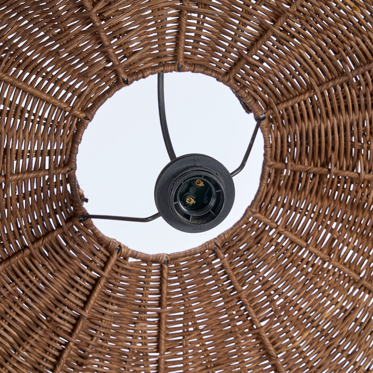 De Wave Hanglamp - Donker Noten - Large Bazar Bizar