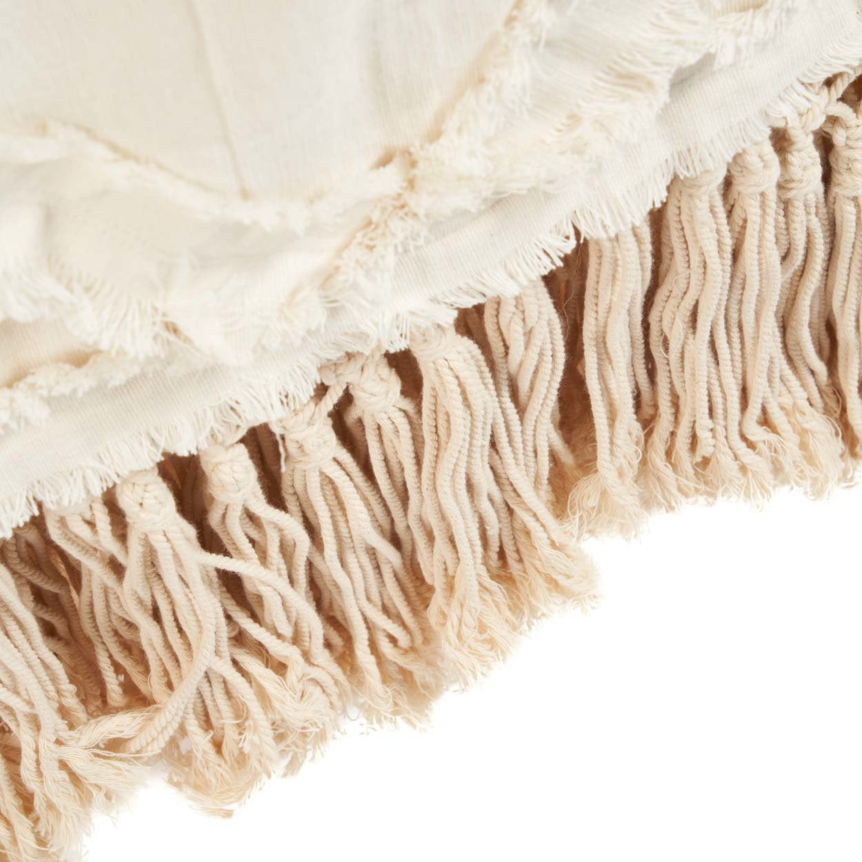 De Berber Bedsprei - Naturel