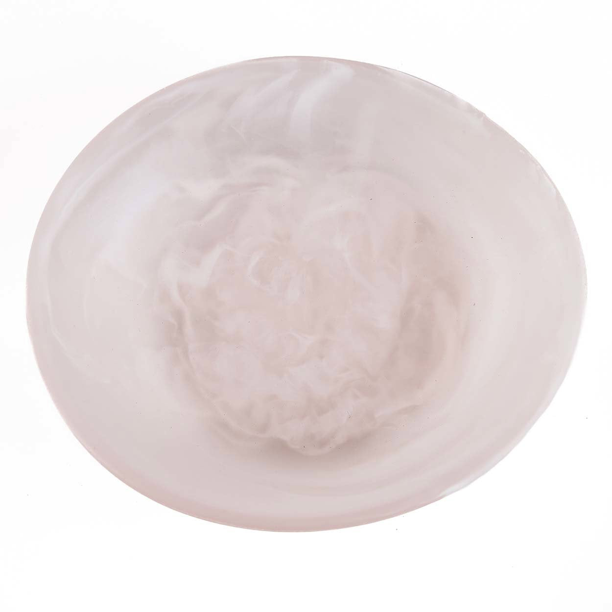 De Resin Organic Kom Roze Wit Medium Bazar Bizar