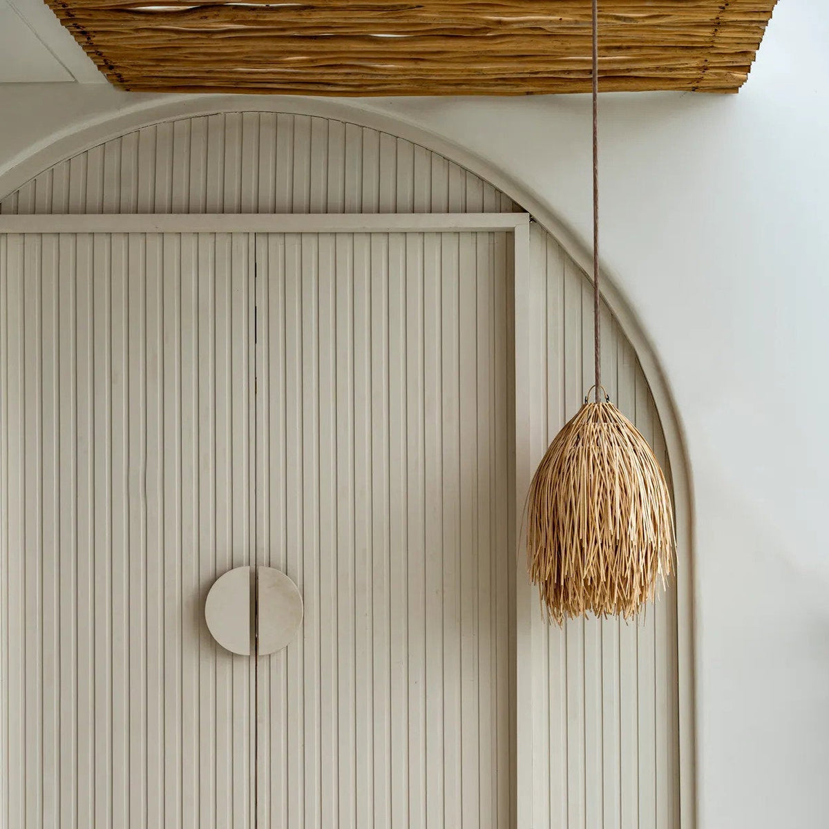 De Shaggy Hanglamp Naturel M Bazar Bizar