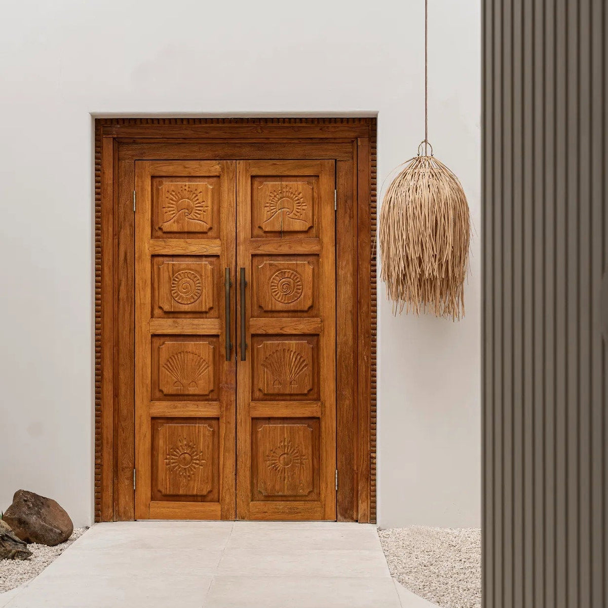 De Shaggy Hanglamp Naturel M Bazar Bizar
