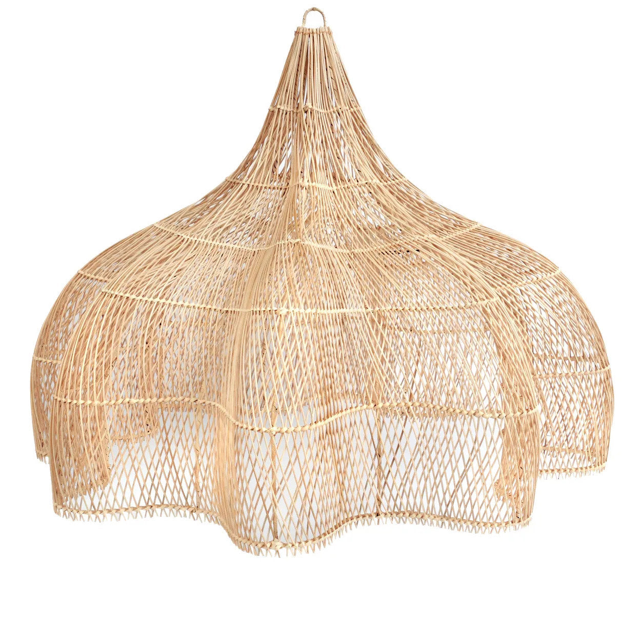 De Whipped Hanglamp Naturel XXL Bazar Bizar