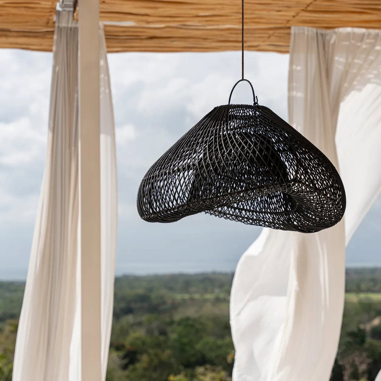 De Cloud Hanglamp Zwart Medium