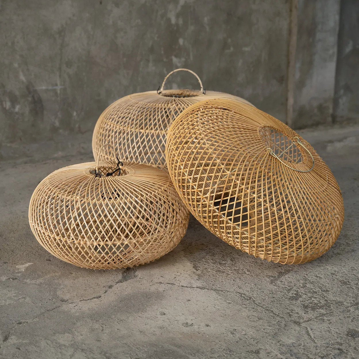 De Wholly Hanglamp - Naturel - Large Bazar Bizar