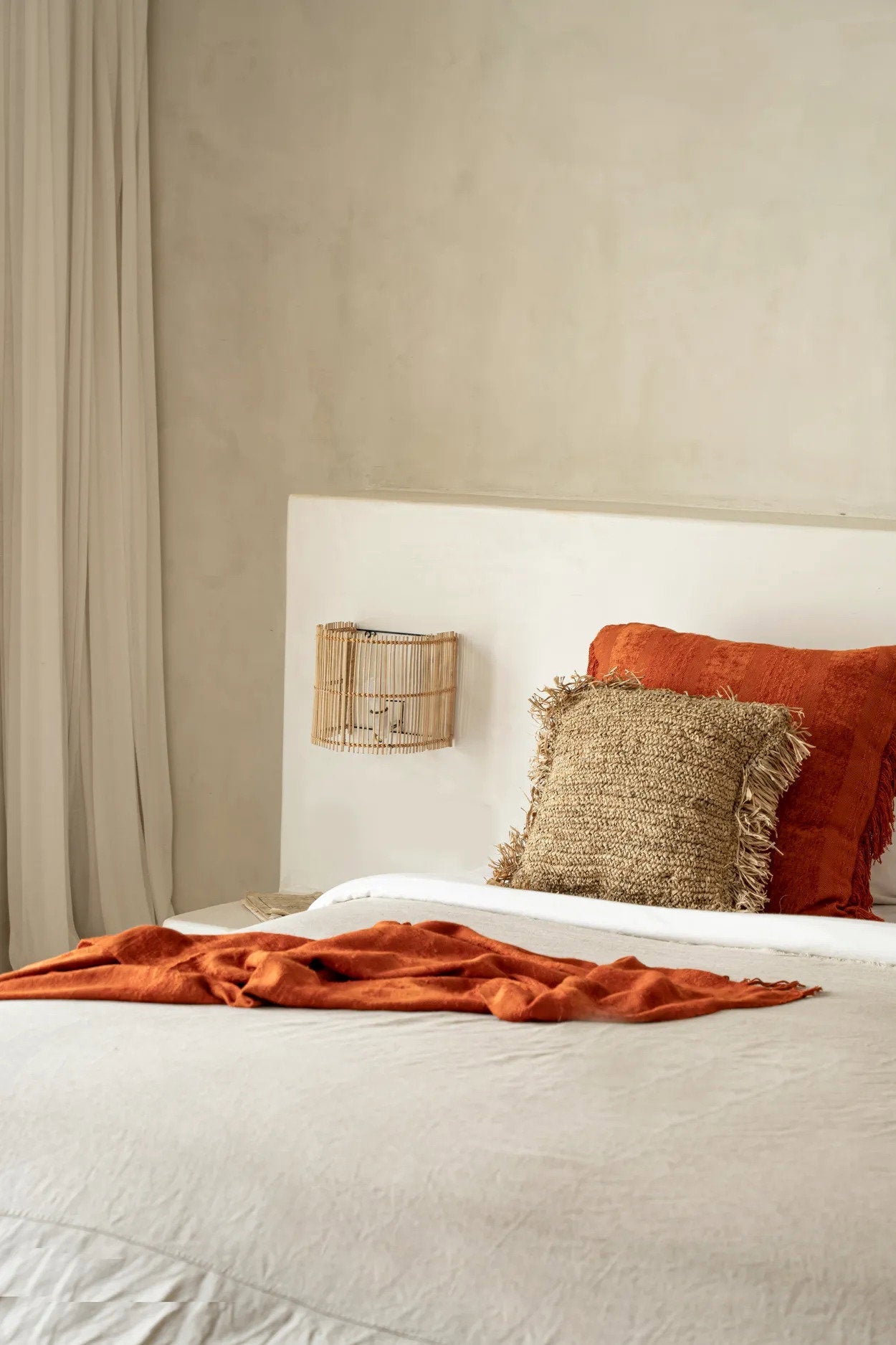 De Gigi Applique Muurlamp - Naturel - S