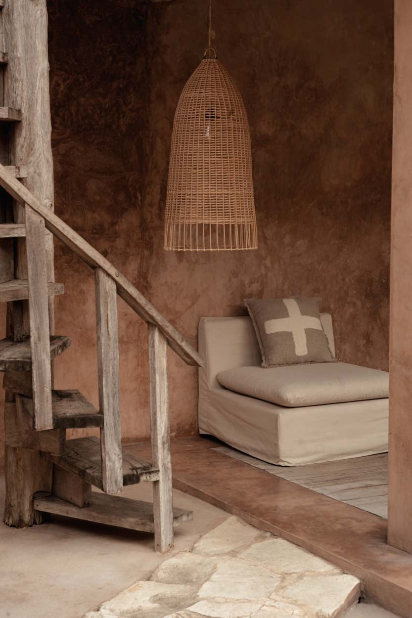 De Elba Hanglamp Naturel Large Bazar Bizar