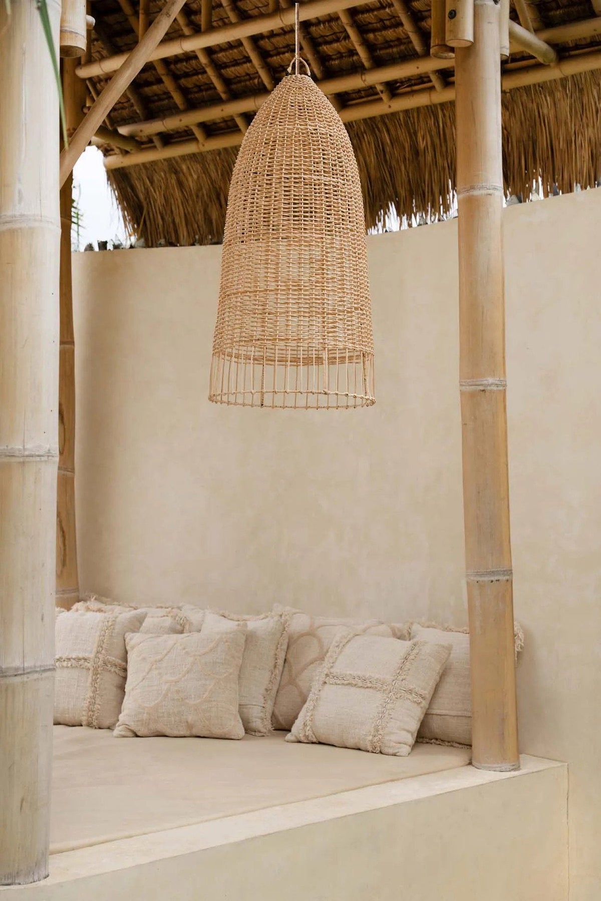 De Elba Hanglamp Naturel Large Bazar Bizar