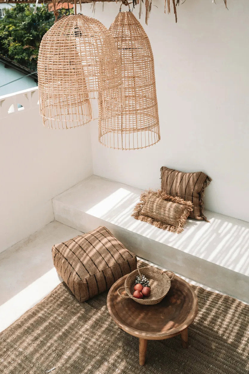 De Elba Hanglamp Naturel Large Bazar Bizar