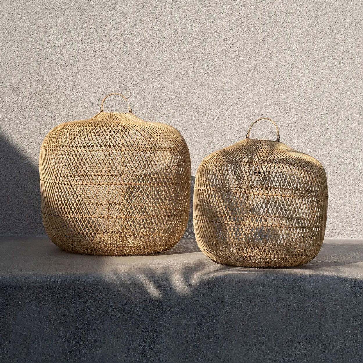 De Batu Bolong Hanglamp - Naturel - Medium