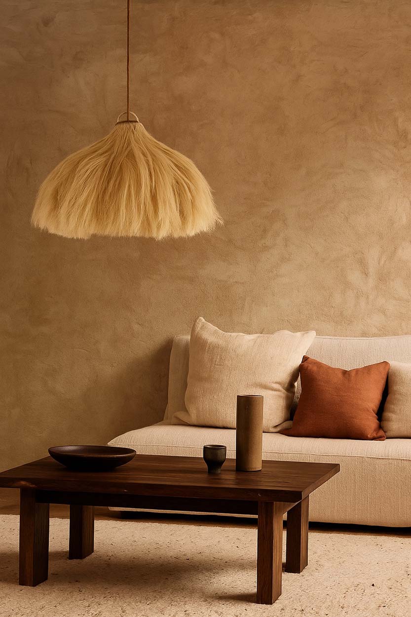 The Rami Hanglamp Natural Medium Ø60cm Bizar Bizar