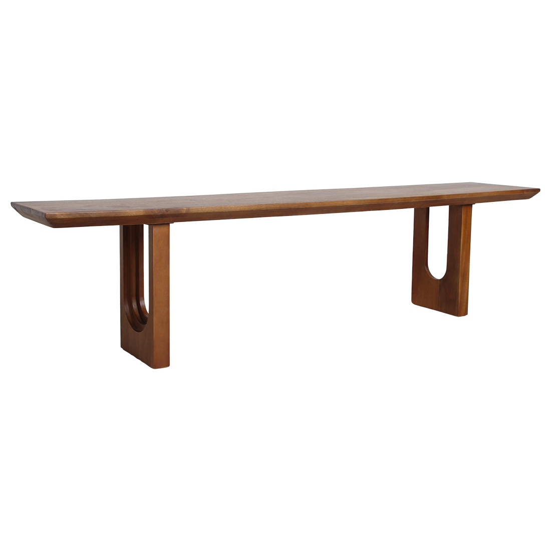 Eetkamerbank Bullnose Chamfered Mangohout 240cm Raw Materials