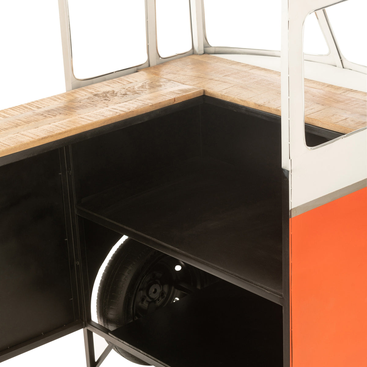 Bartisch Retro Bus Orange J-Line