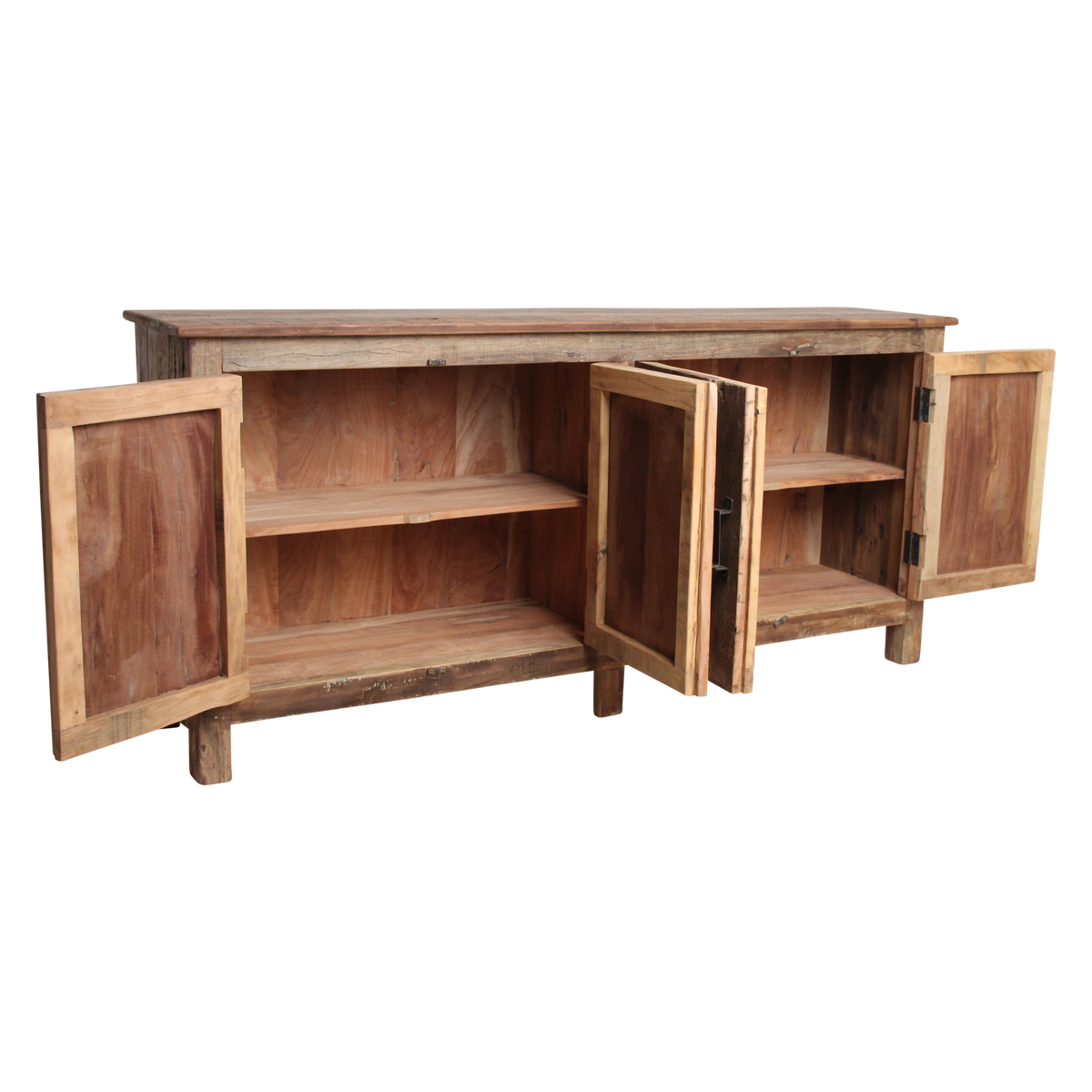 Farmwood Highboard mit 4 Türen Raw Materials