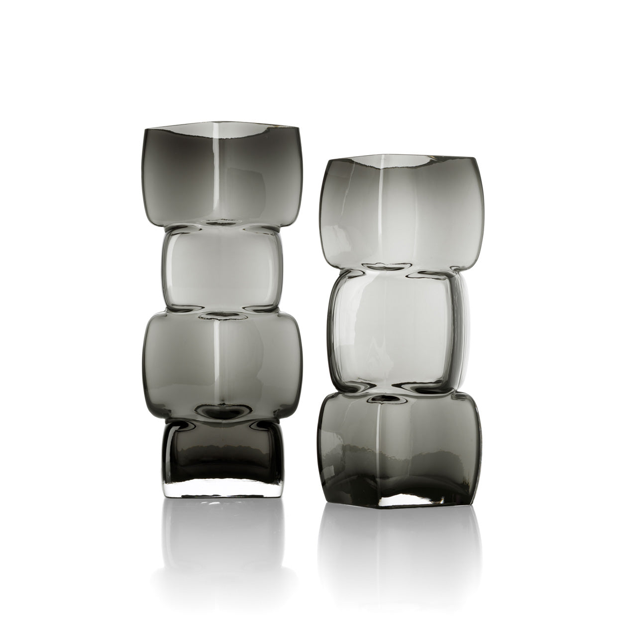 De Cubes Vaas – Donkergrijs – L