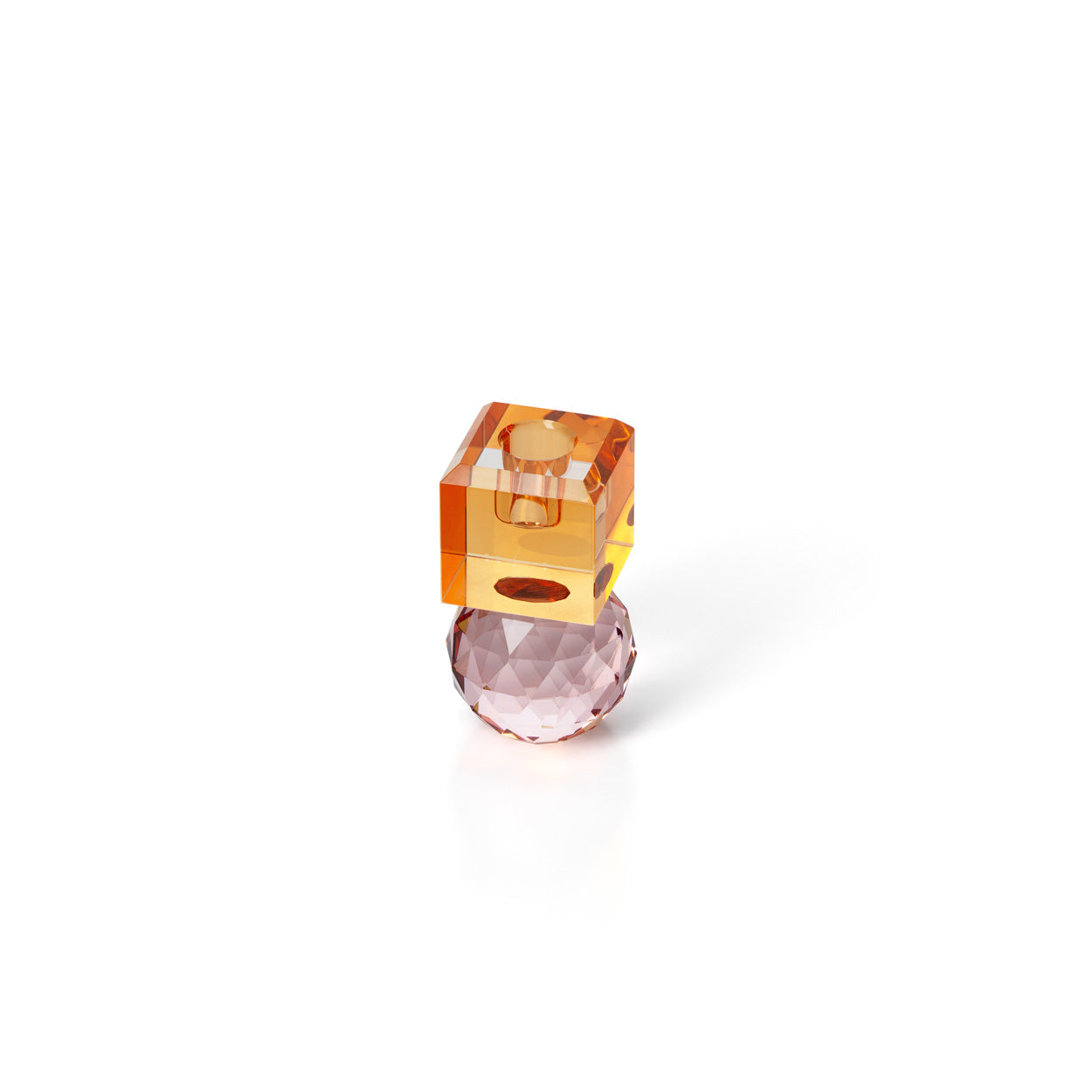 De Citrine & Rose Quartz Kaarshouder Bazar Bizar