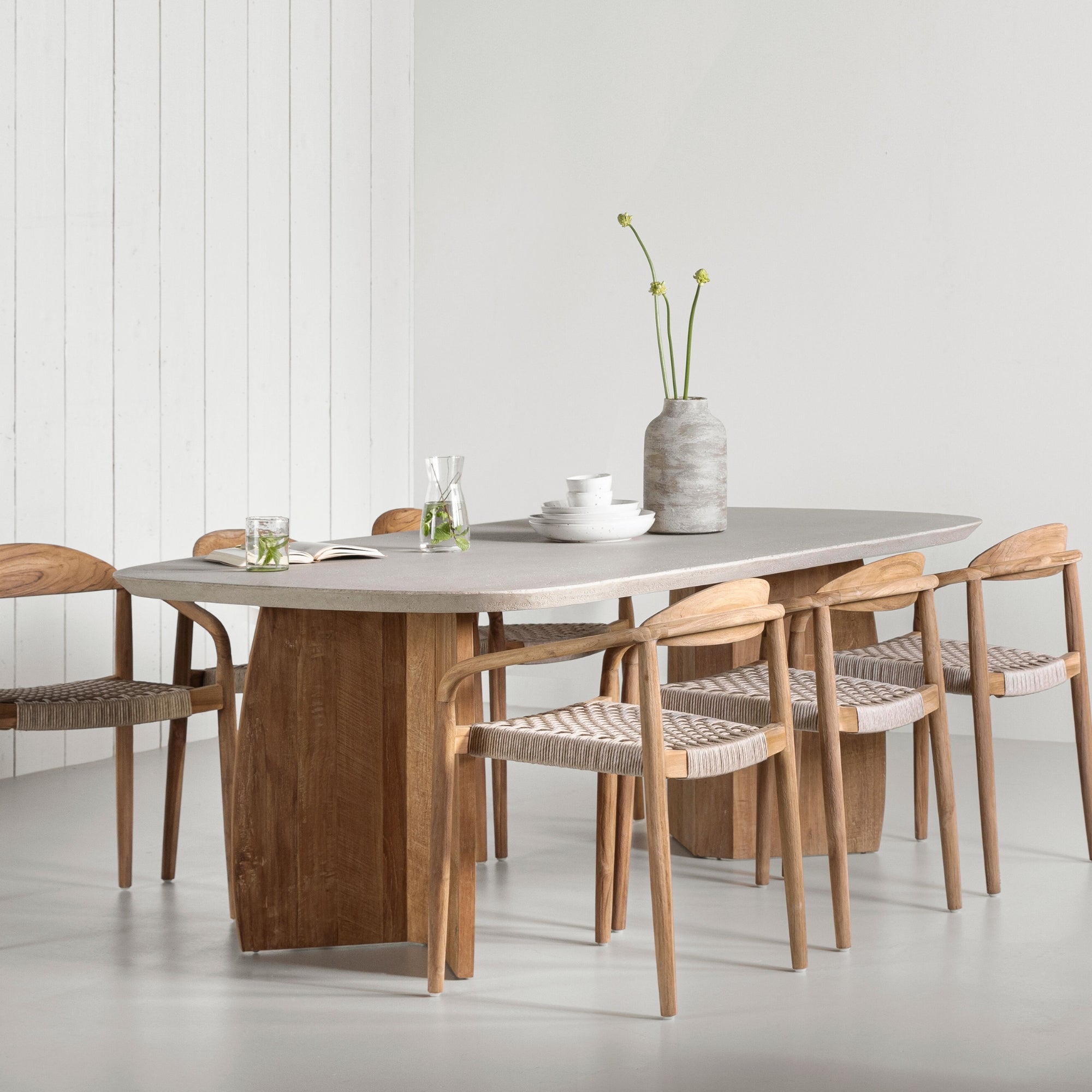 DTP Home Nova Eettafel Travertin 250cm