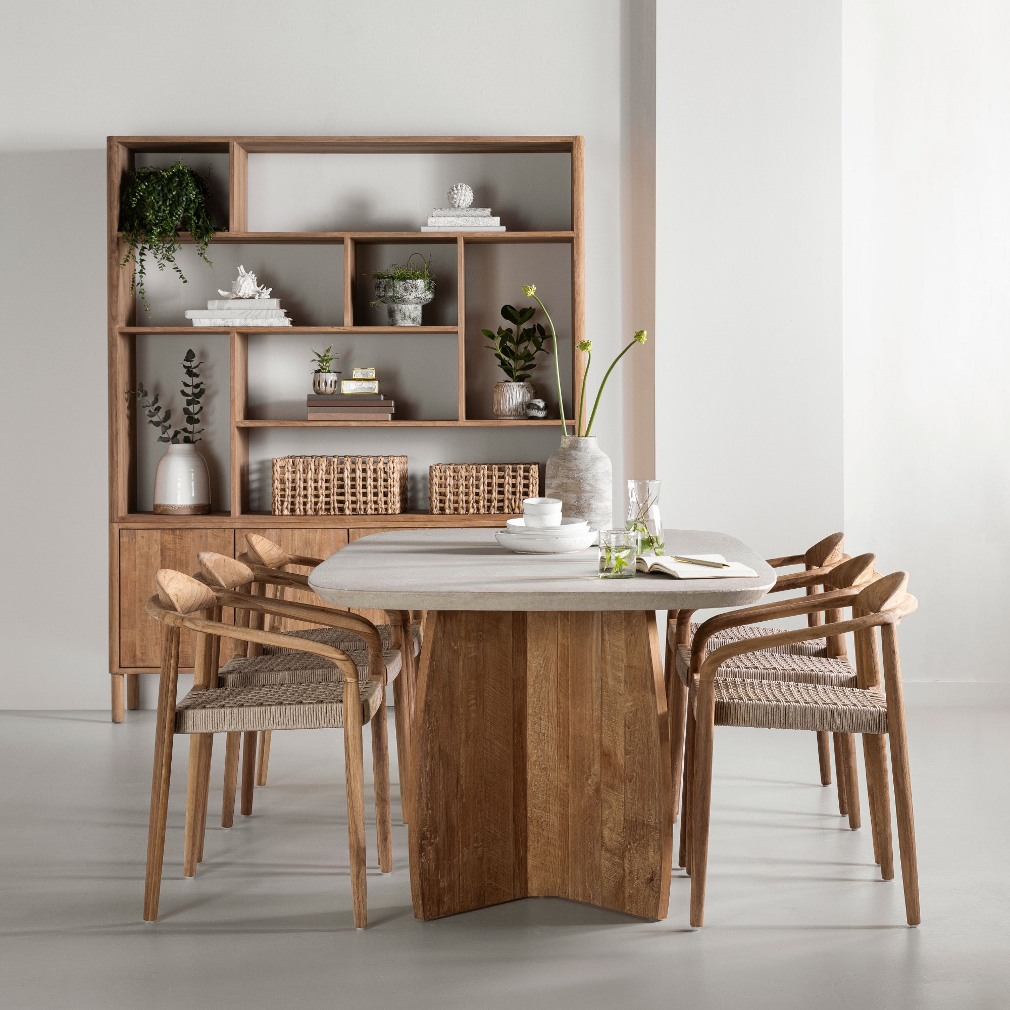 DTP Home Nova Eettafel Travertin 250cm