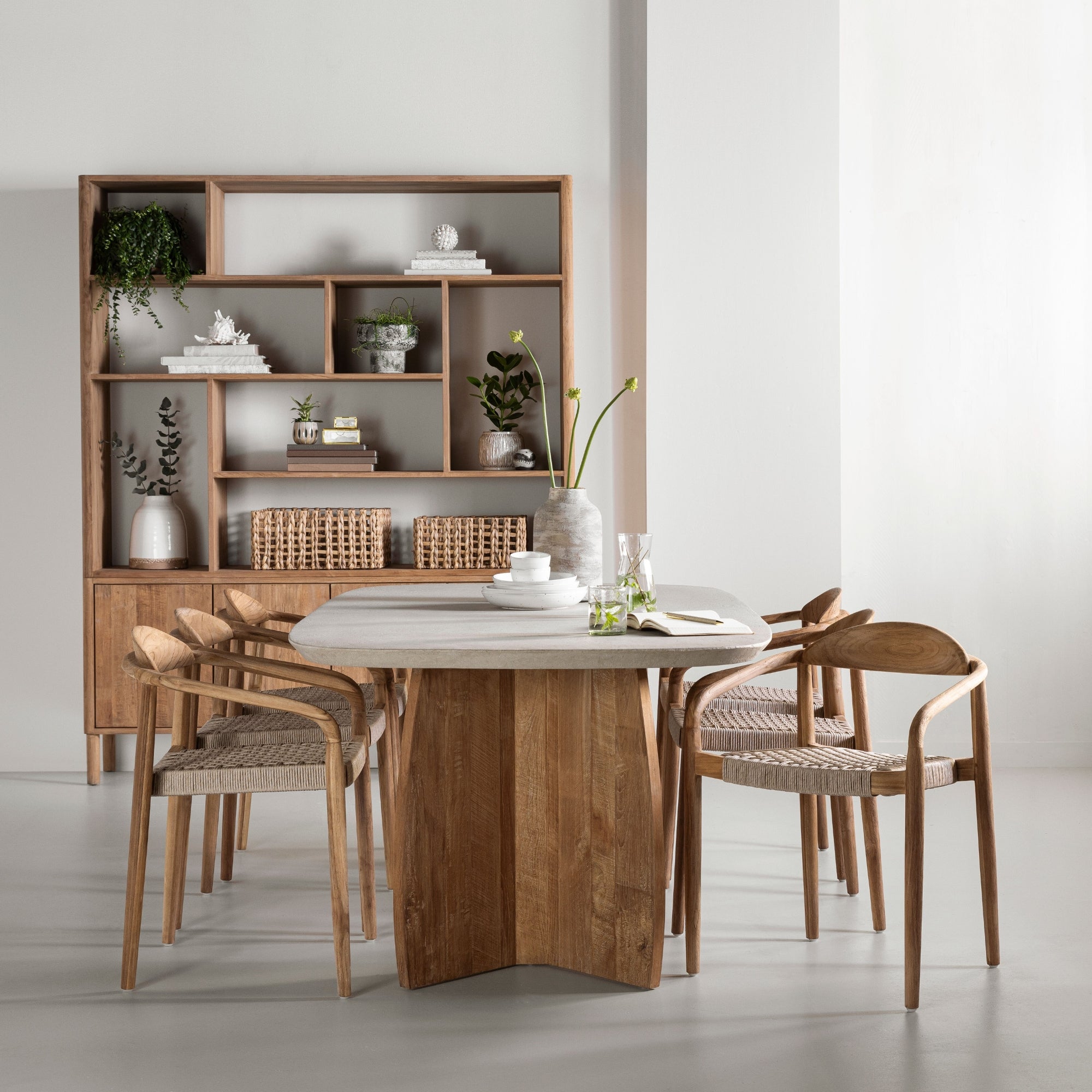 DTP Home Nova Eettafel Travertin 250cm