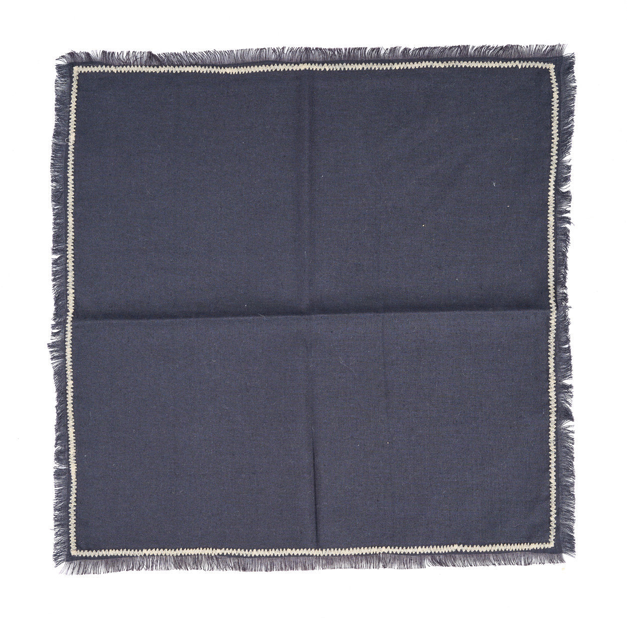 De Tuscany Servet - Zwart Naturel - 45x45