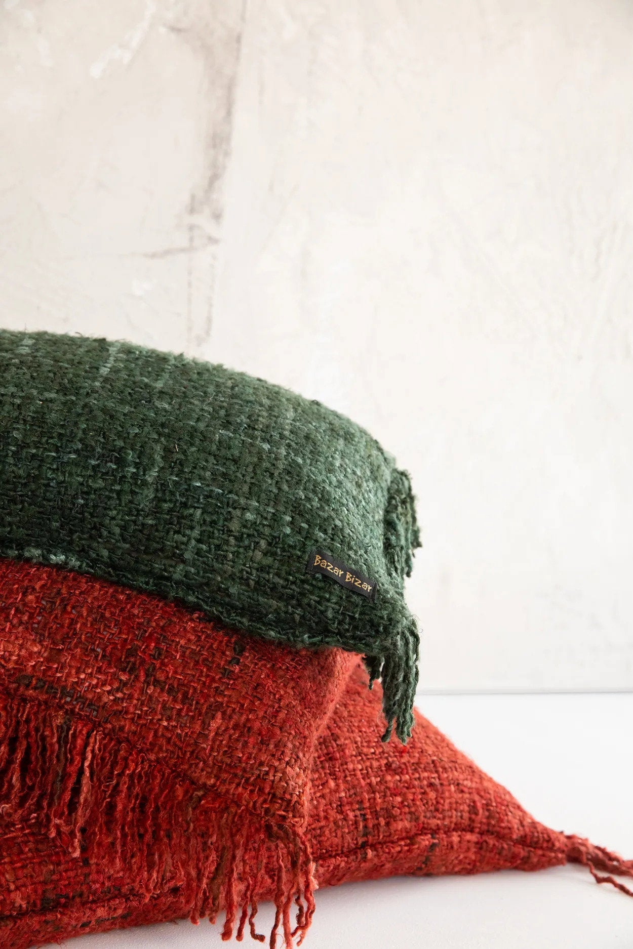 The Oh My Gee Cushion Cover - Forrest Green - 30x50