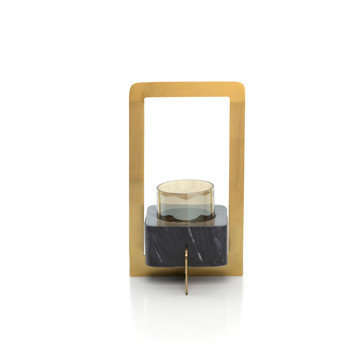 De Marbre d’Or Kandelaar Goud Zwart Medium Bazar Bizar