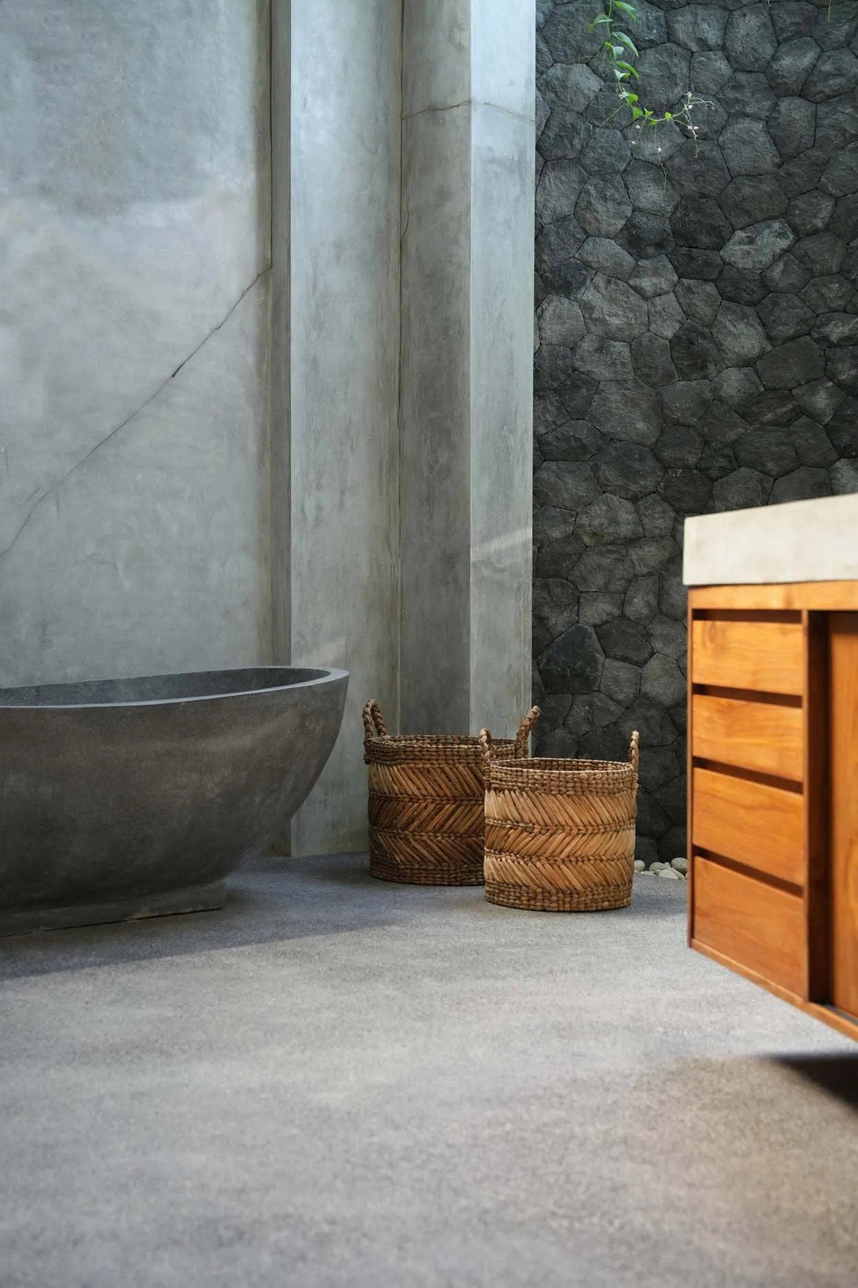 De Banana Zigzag Mand Large