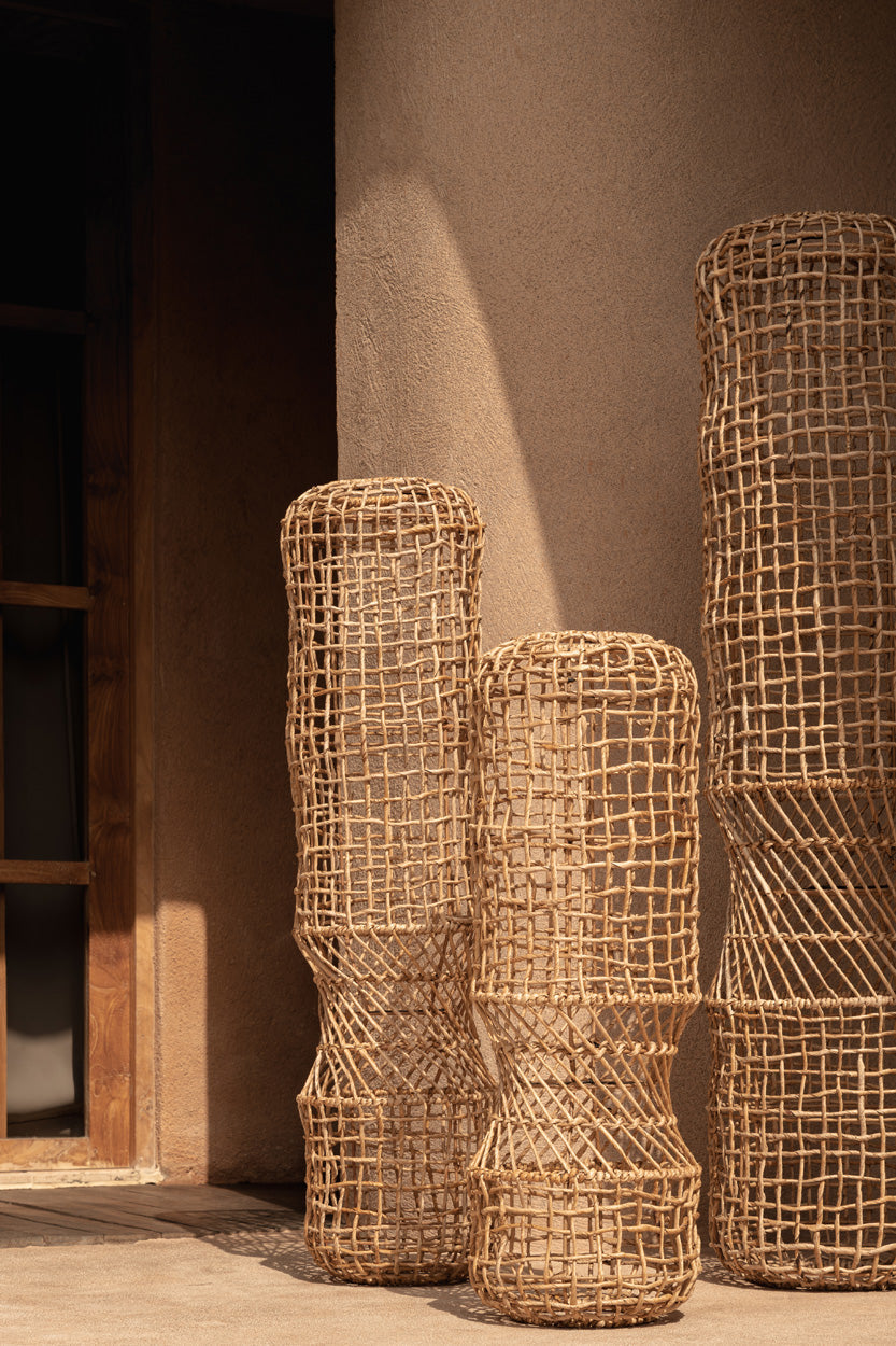De GuanYin Hanglamp Naturel L Bazar Bizar