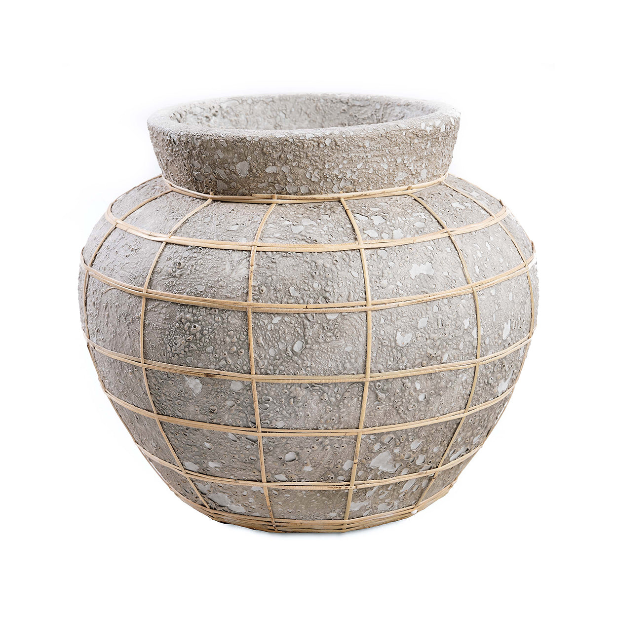 De Belly Vaas - Beton Grijs Naturel - L