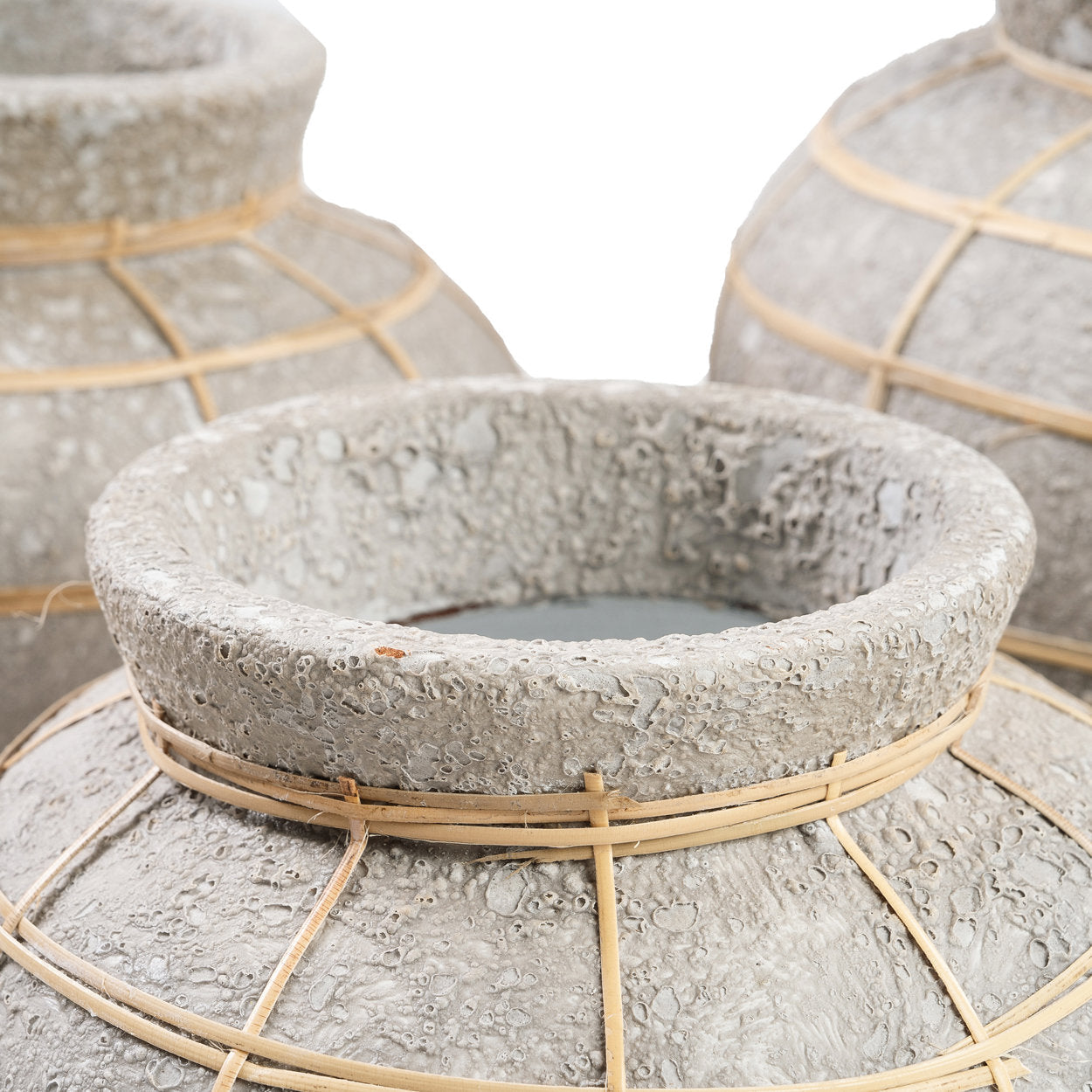 De Belly Vaas - Beton Grijs Naturel - S