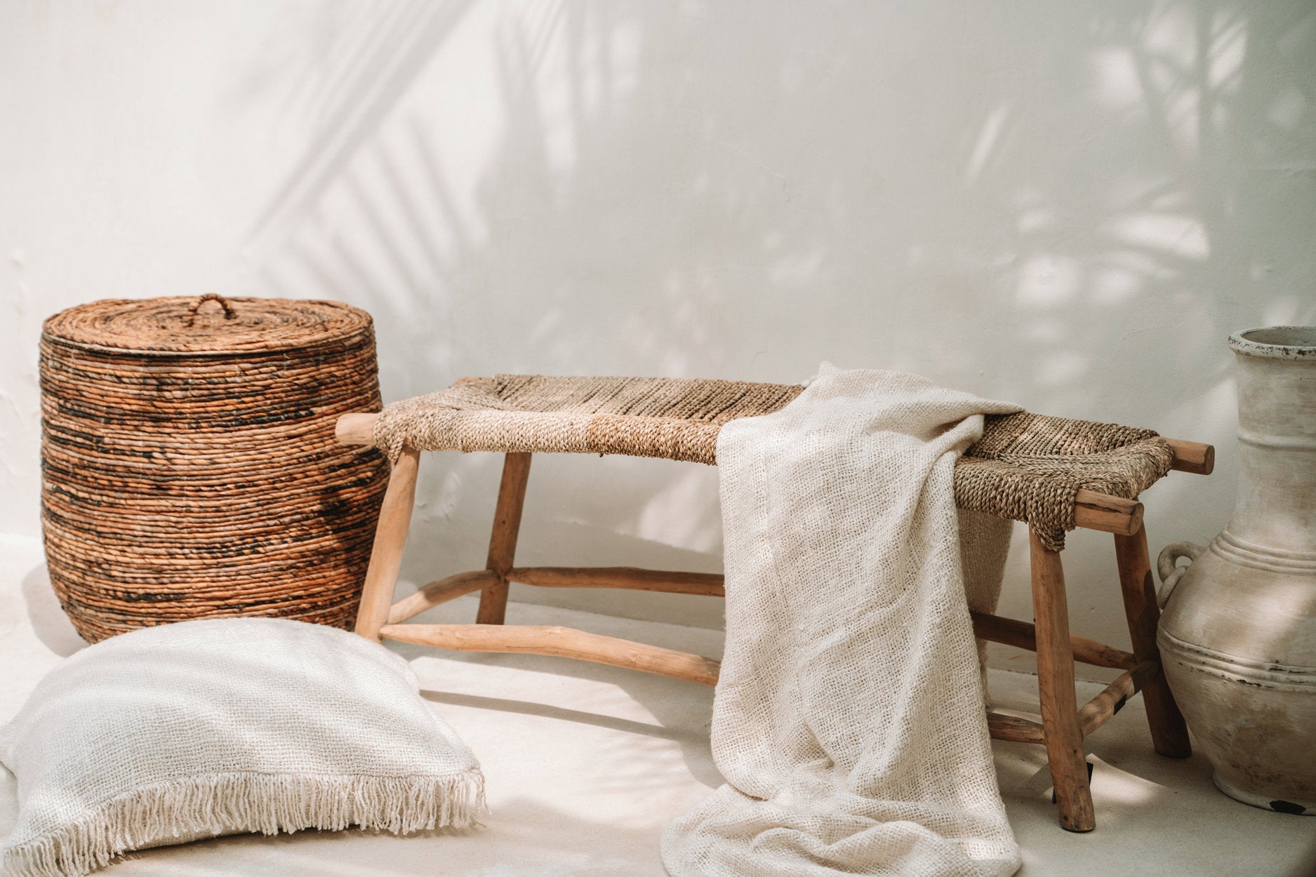 De Porto Seagrass Bank - Natural - M Bazar Bizar