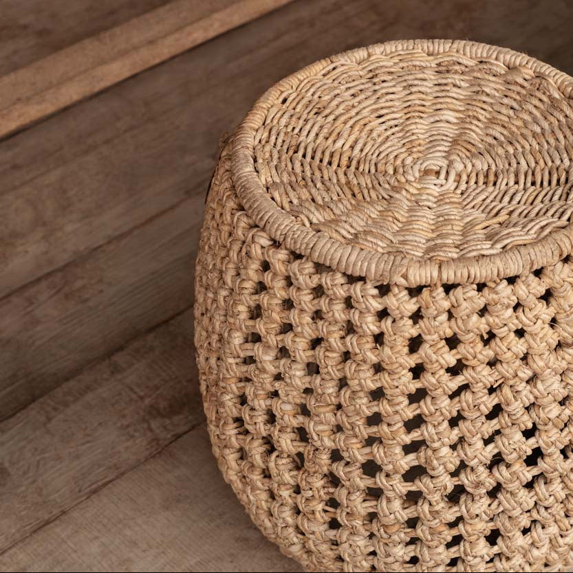 Der Dannih Hocker Naturel Bazar Bizar
