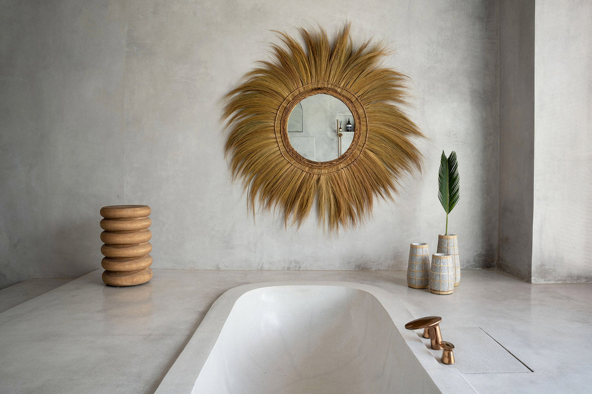 Der Umiko Hocker Naturel Bazar Bizar