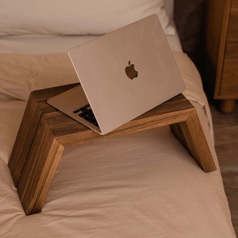 De Ashley Cocoon Laptoptafel Natuurlijk Bazar Bizar