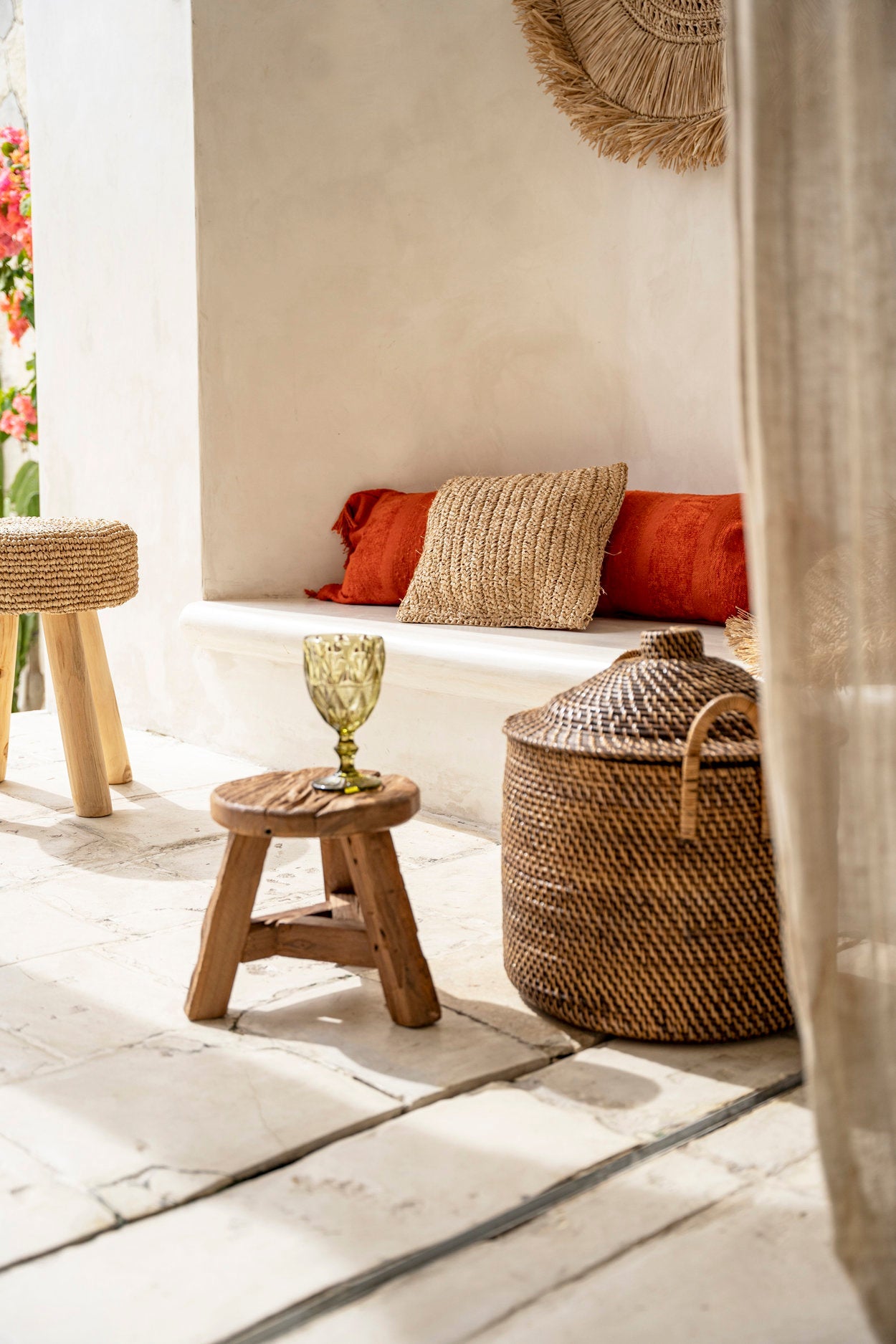De Yatai Stool Natural Small Bazar Bizar