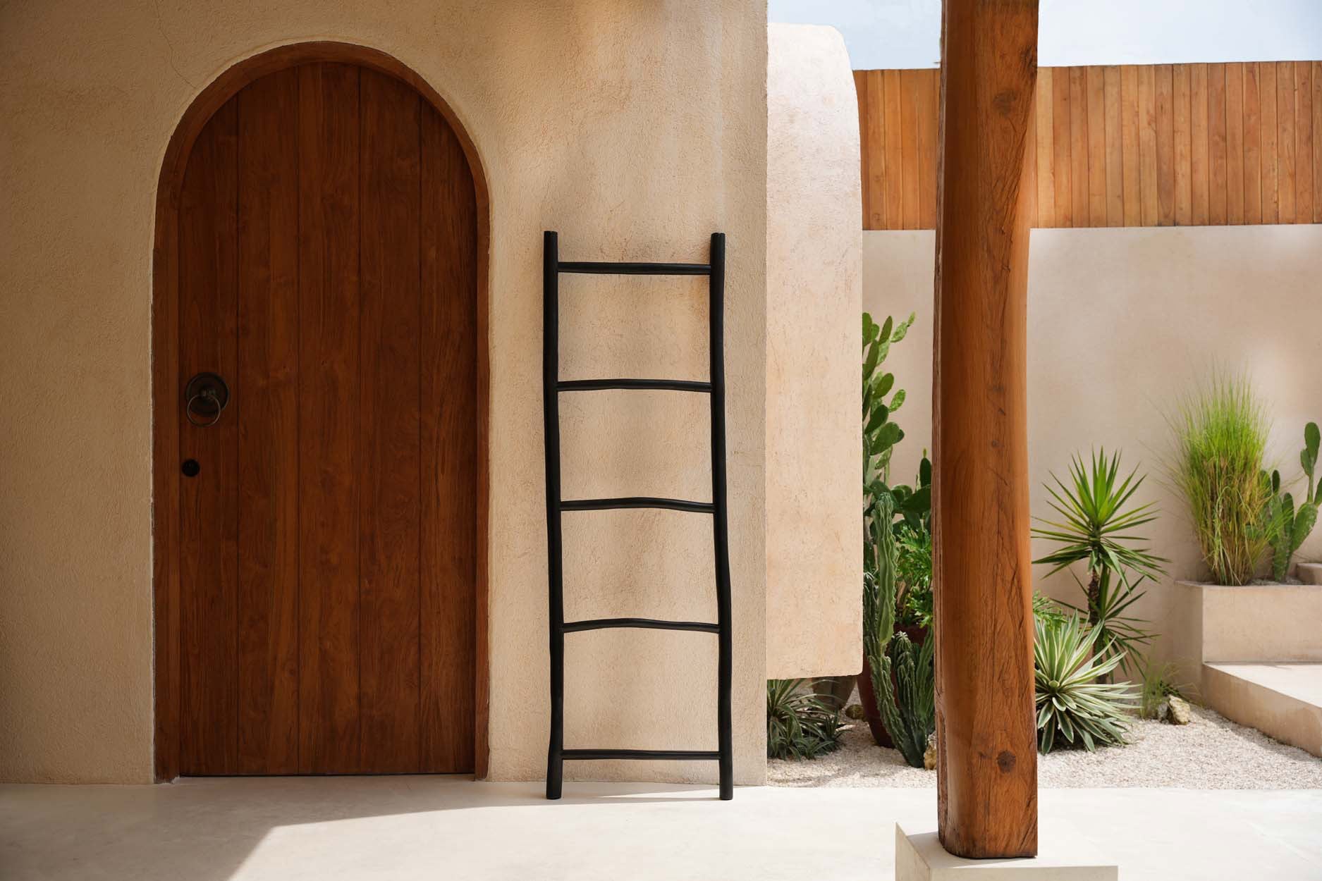 De Tulum Ladder - Zwart - 165