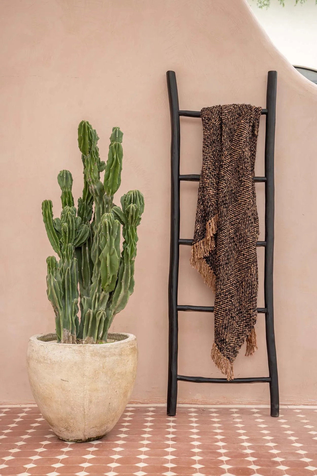 De Tulum Ladder - Zwart - 165