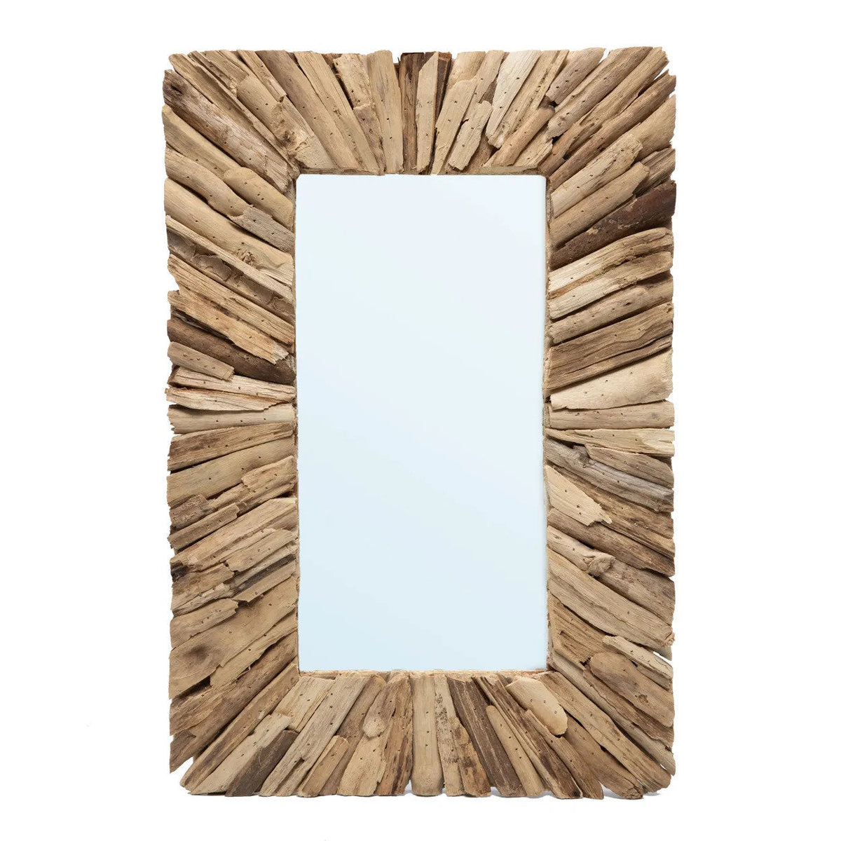 Der Driftwood-gerahmte Spiegel - Natur - M Bazar Bizar