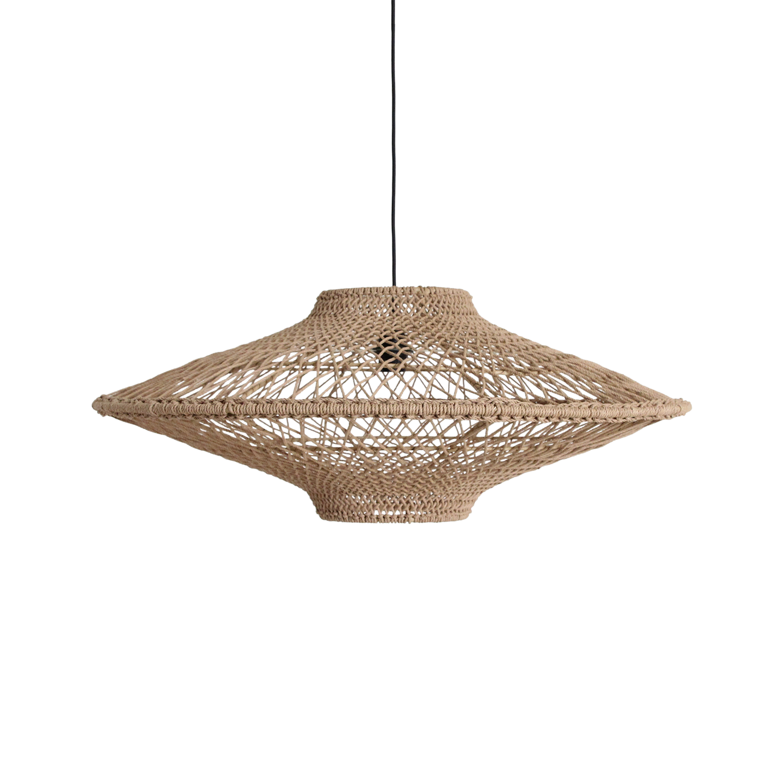 Hanglamp Corda Touw Naturel Large Ø80cm Raw Materials