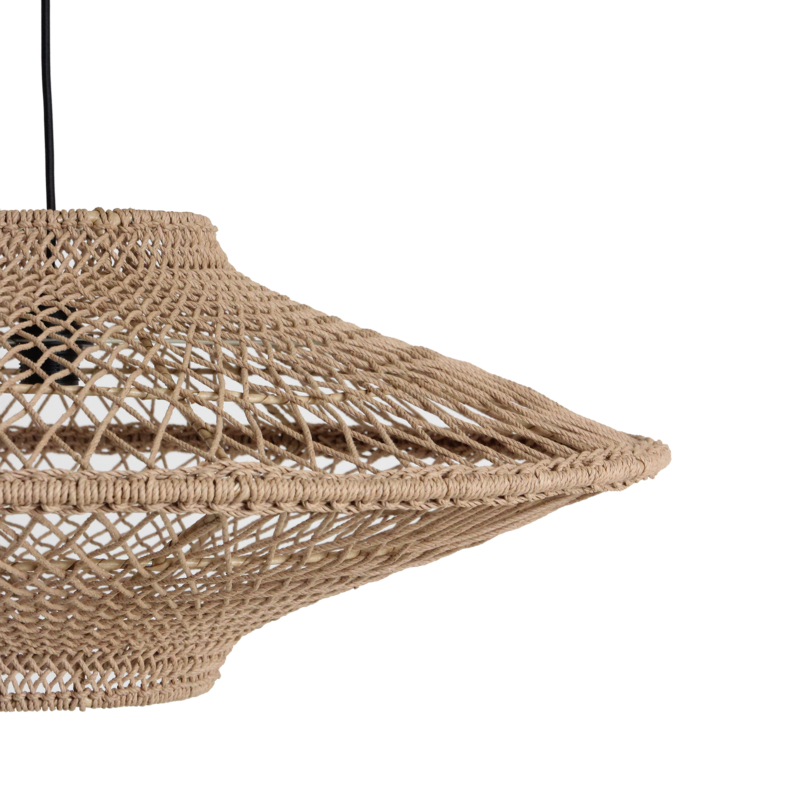 Hanglamp Corda Touw Naturel Large Ø80cm Raw Materials