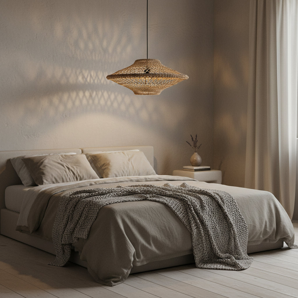 Hanglamp Corda Touw Naturel Large Ø80cm Raw Materials
