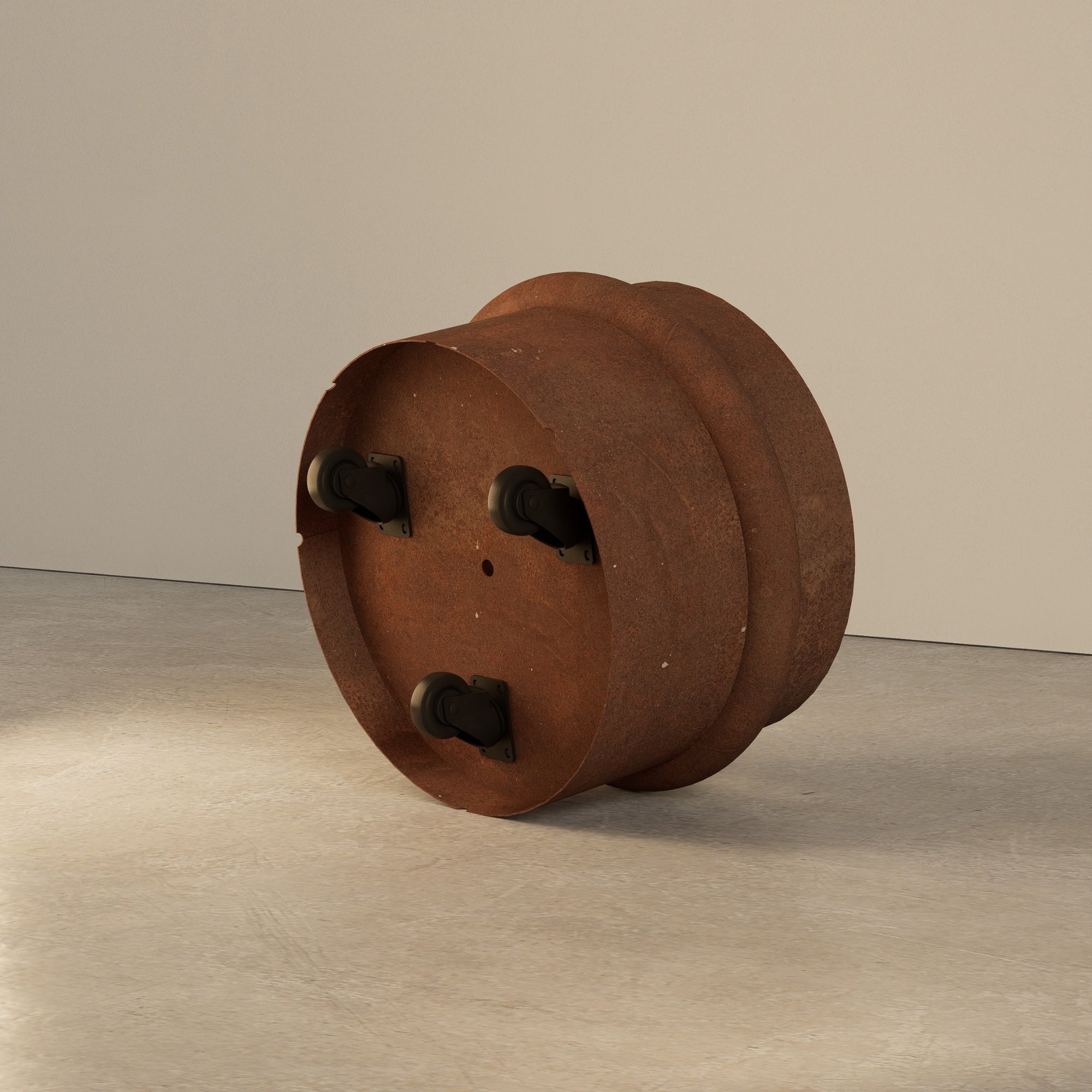 MAZU Nautilus Luxe LED Plantenpot Cortenstaal