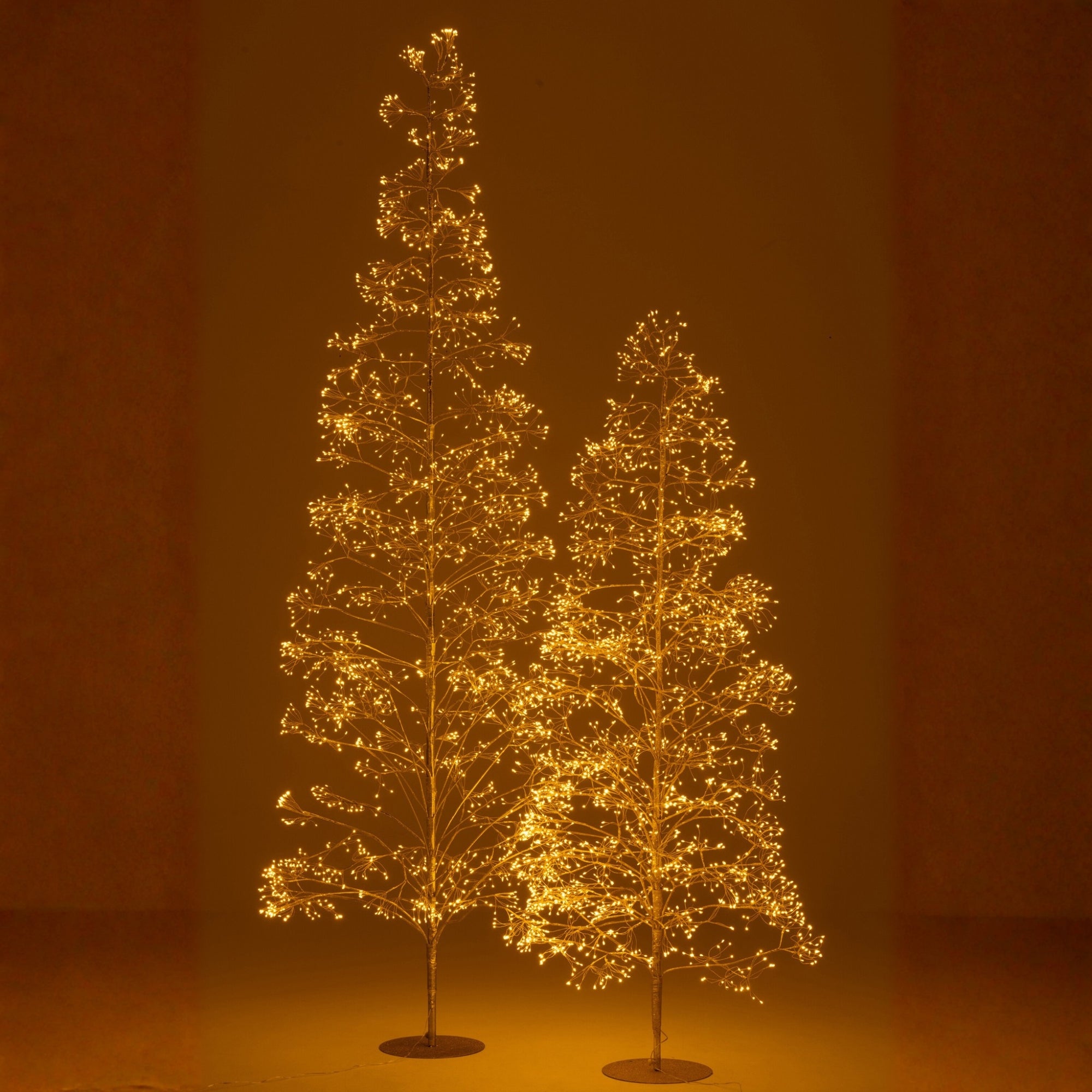 Kerstboom 3000 Led Metaal Goudkleurig Large H300cm J-Line