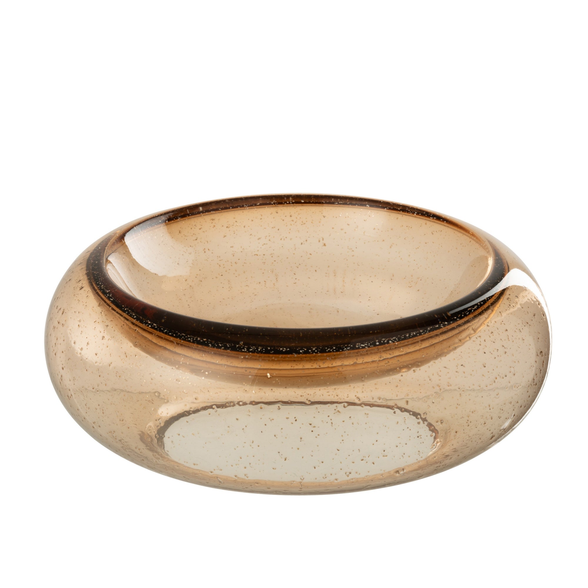 Sierschaal Carol Glas Caramel Large J-Line