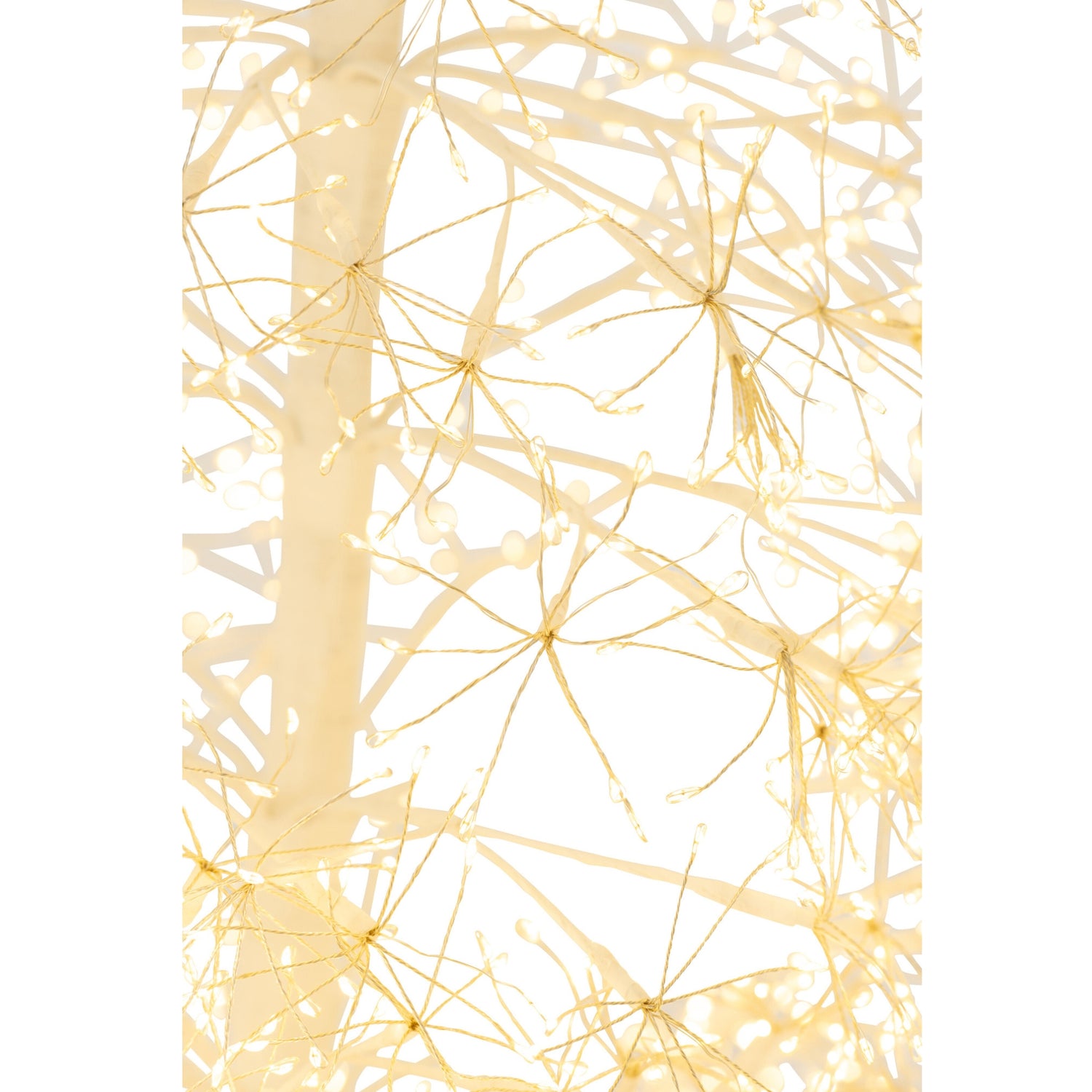 Boom Led Warm Witte Lichten Metaal Wit Large H180cm J-Line