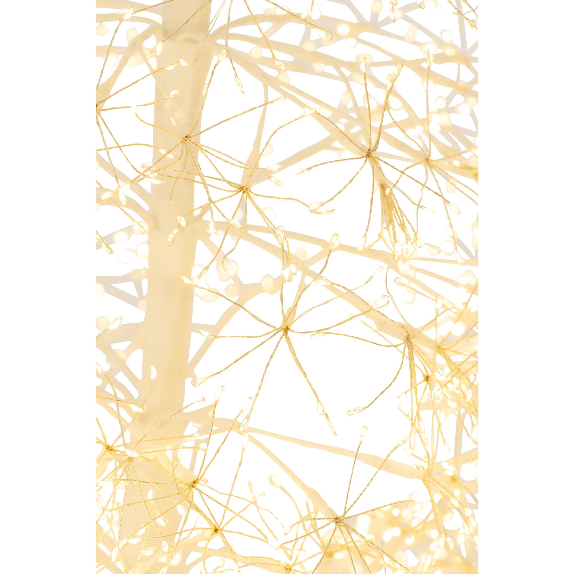 Kerstboom Led Warm Witte Lichten Ijzer Wit Extra Large H240cm J-Line