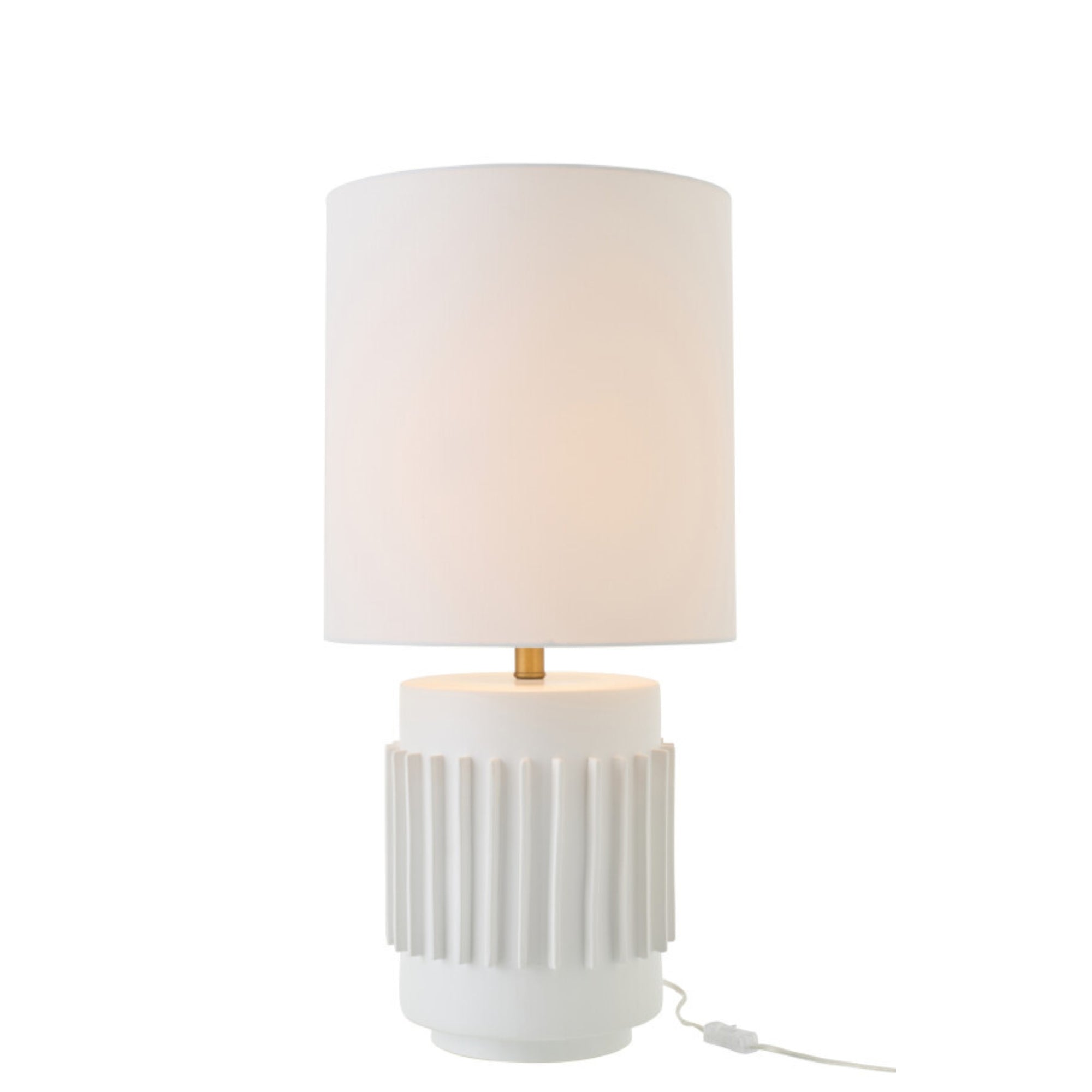 Tafellamp Keramiek Wit J-Line